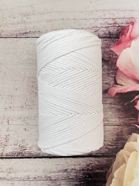 PAMUK MAKROME İNCE BEYAZ