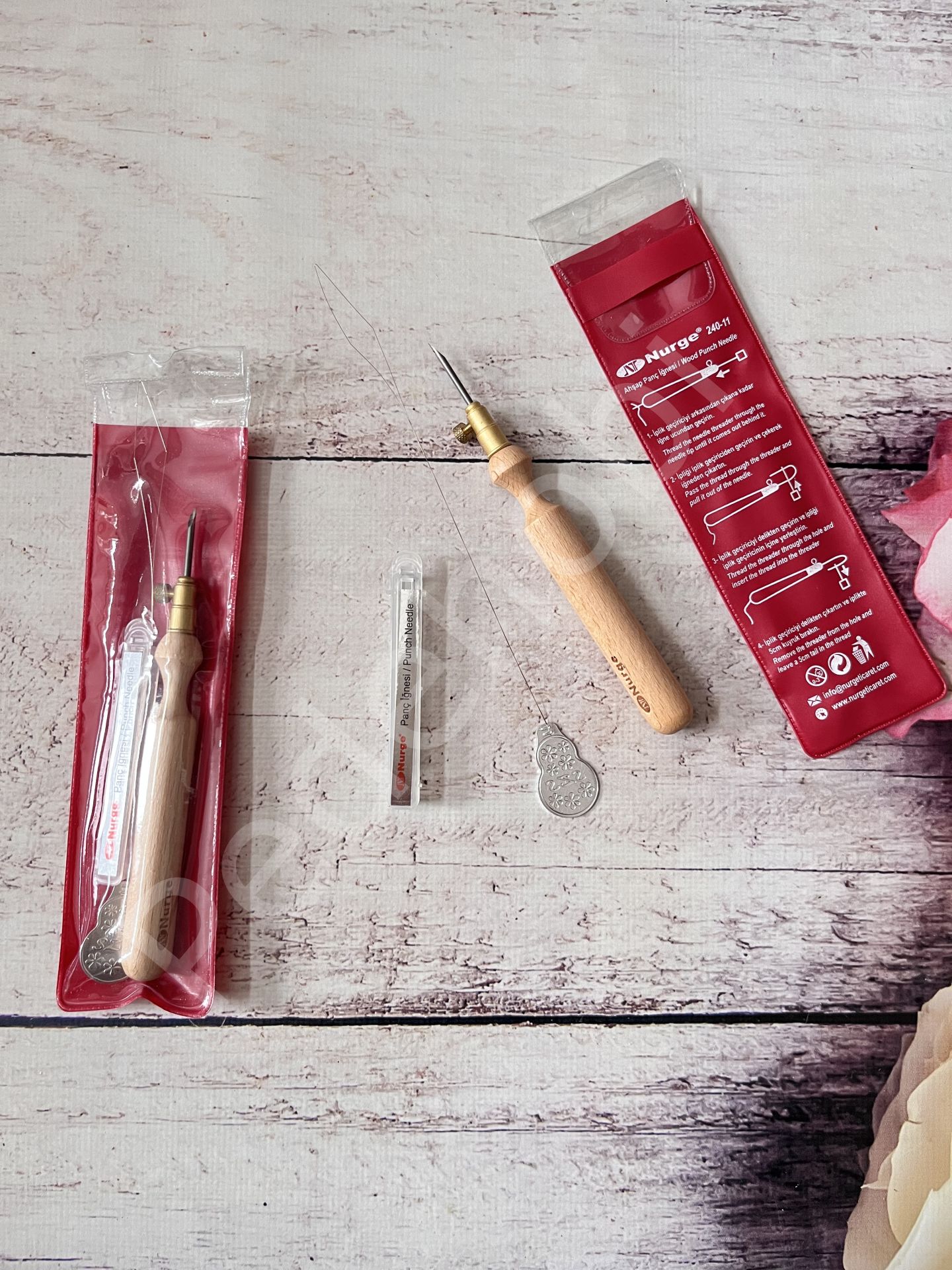 NURGE  AHŞAP PUNCH İĞNESİ
