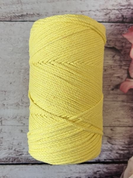 PAMUK MAKROME İNCE SARI