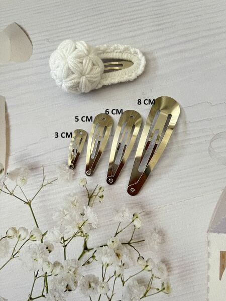 5 CM ÜÇGEN 50 ADET GÜMÜŞ ÇITÇIT TOKA
