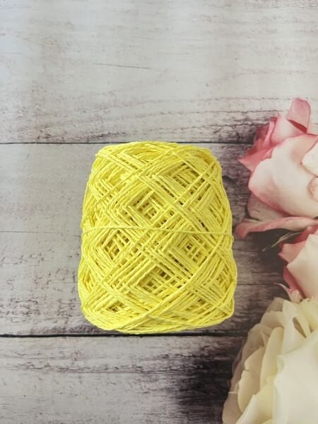 KAĞIT İP  NEON SARI