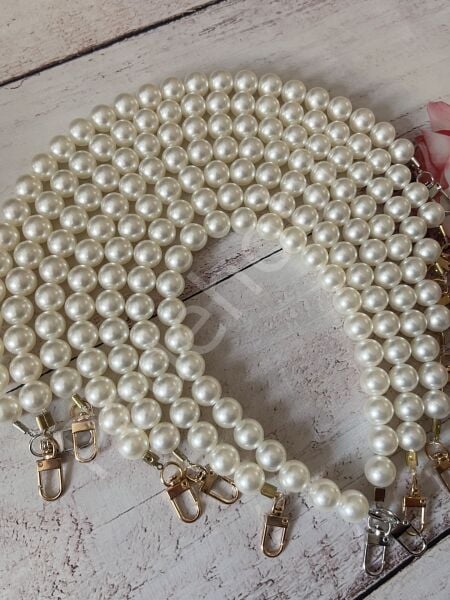 İNCİLİ ÇANTA ASKISI 25 CM