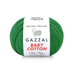 BABY COTTON 3456-KOYU YEŞİL