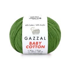 BABY COTTON 3449-KOYU YEŞİL