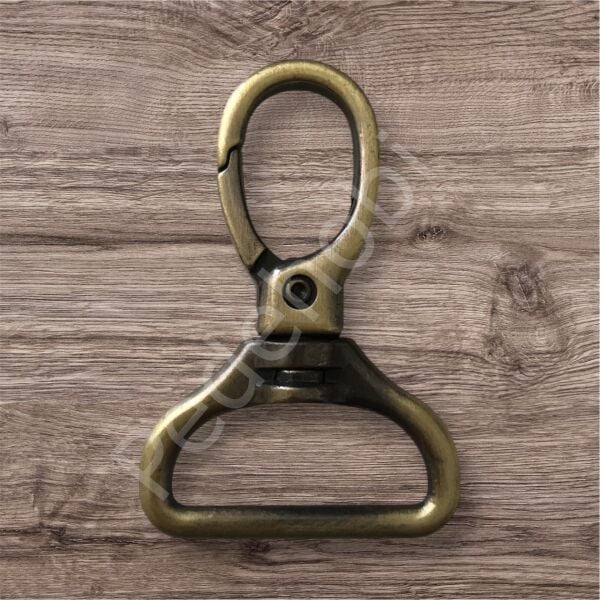 ÇANTA KANCASI FIRÇALI ANTİK  2.5 CM 1 ÇİFT