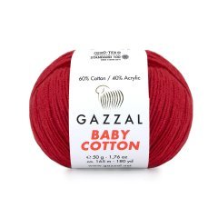 BABY COTTON 3439  KIRMIZI