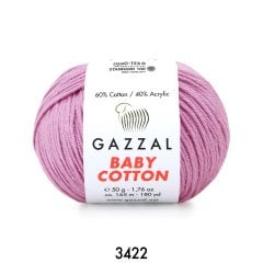 BABY COTTON 3422 GÜL KURUSU PEMBE