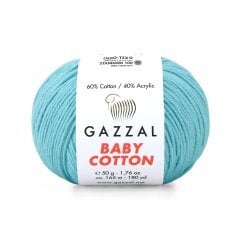 BABY COTTON 3451-CANLI TURKUAZ