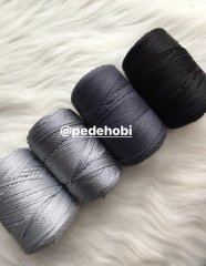 POLYESTER MAKROME ACI KAHVE   ( F210)