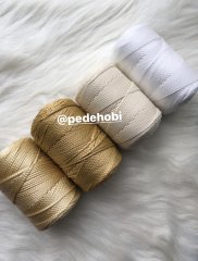 POLYESTER MAKROME ACI KAHVE   ( F210)