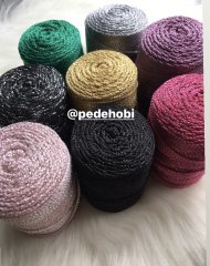 SİMLİ POLYESTER MAKROME S25 YEŞİL