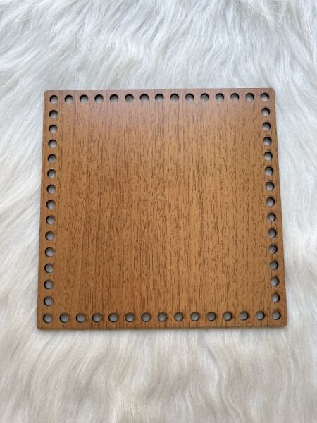 KARE  AHŞAP TABAN 20 X 20 CM