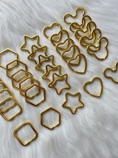 ANAHTARLIK HALKASI ŞEKİLLİ GOLD