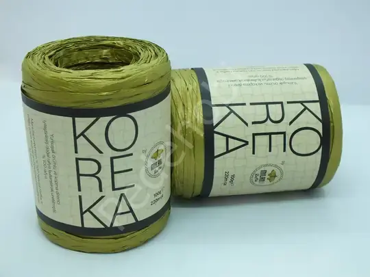 KOREKA RAFYA METALİK YEŞİL
