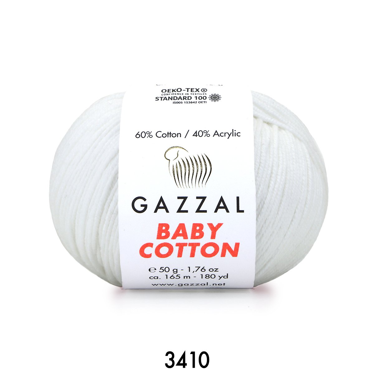 BABY COTTON 3410-KIRIK BEYAZ