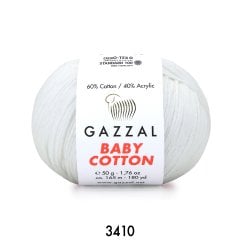BABY COTTON 3410-KIRIK BEYAZ