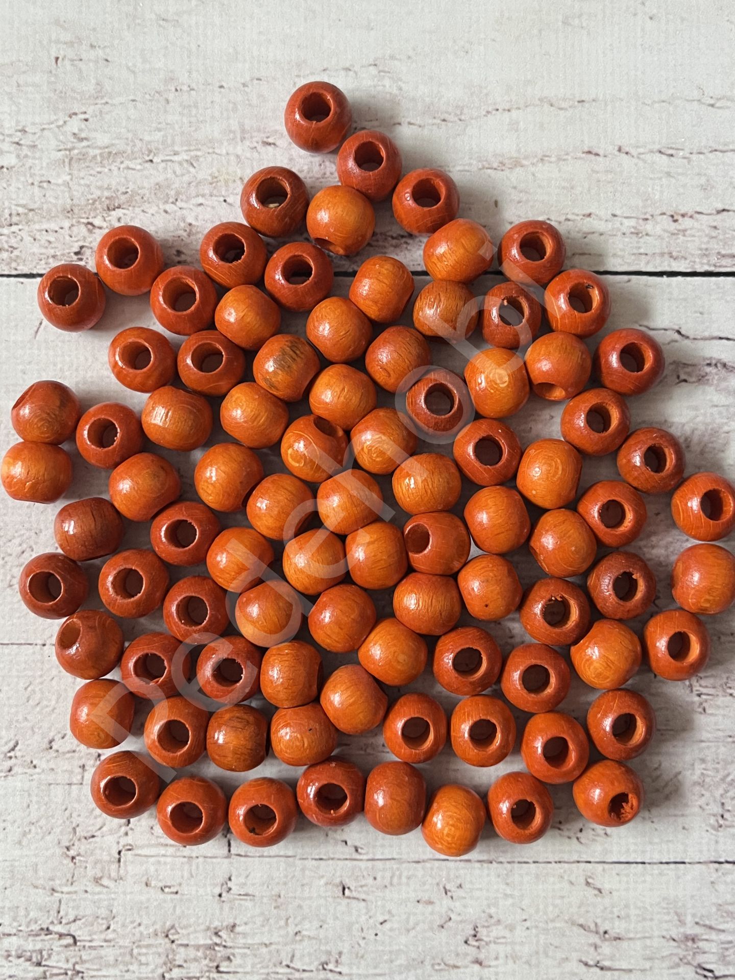 Ahşap Boncuk 13MM  ( Kiraz  30 AD)