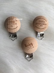 30 MM YUVARLAK AHŞAP KLİPS