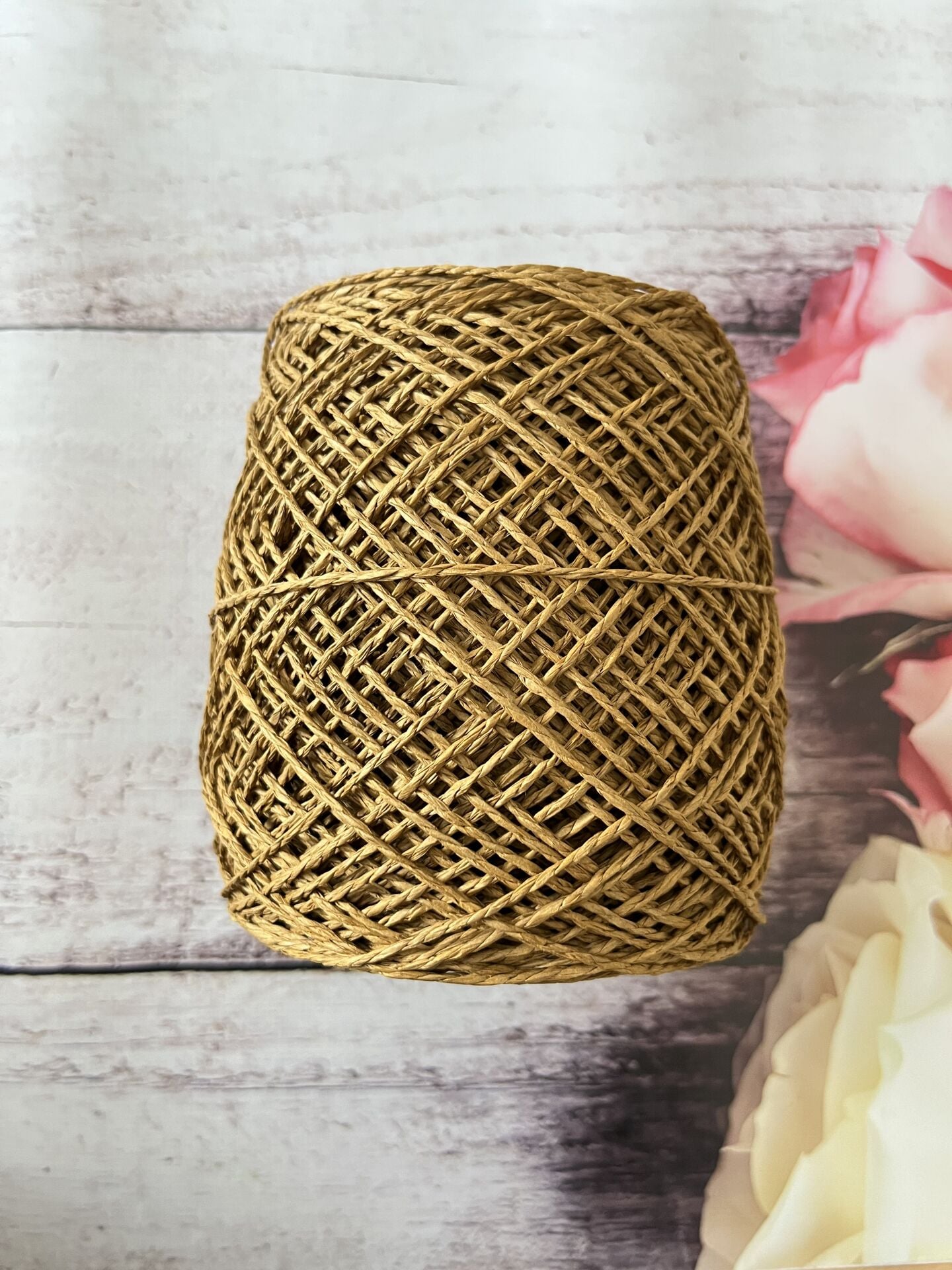 KAĞIT İP KOYU CAMEL