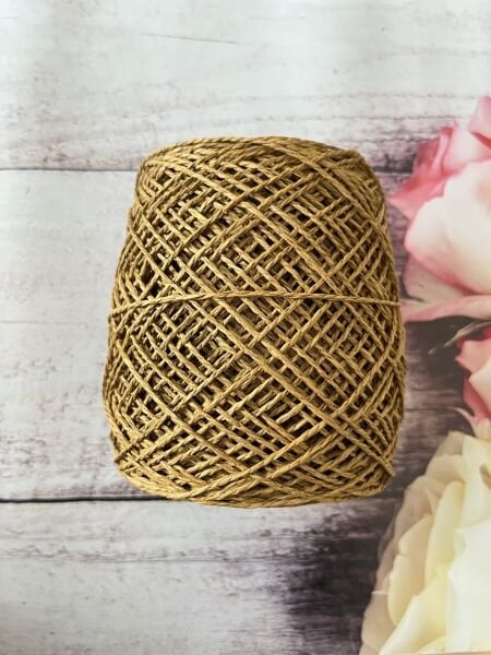 KAĞIT İP KOYU CAMEL