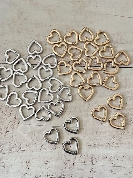 YAYLI HALKA KALP 2 CM  ( 1 ÇİFT )