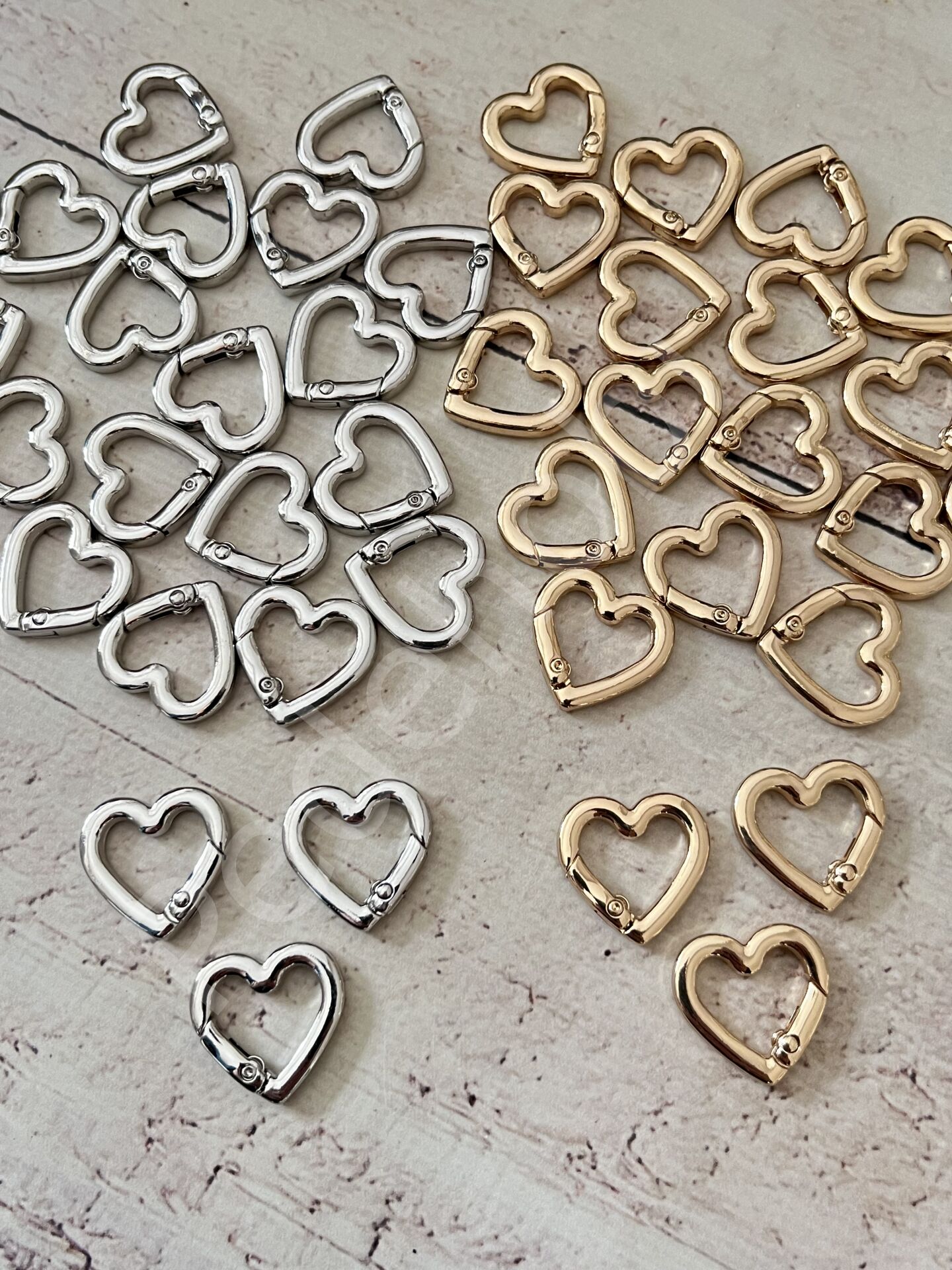 YAYLI HALKA KALP 2 CM  ( 1 ÇİFT )