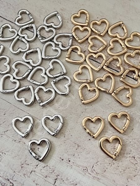 YAYLI HALKA KALP 2 CM  ( 1 ÇİFT )