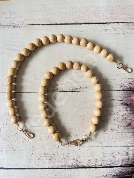 20 MM GOLD KANCALI BONCUKLU 40 CM  ÇANTA SAPI