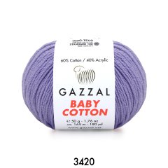 BABY COTTON 3420  LİLA