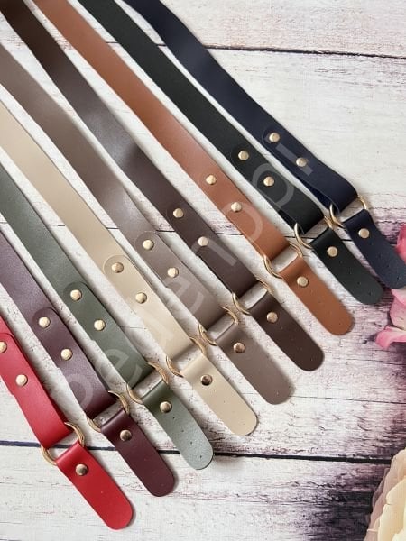 DERİ DİKİLEBİLİR ASKI BÖCELİ 2,5 CM 1 ÇİFT