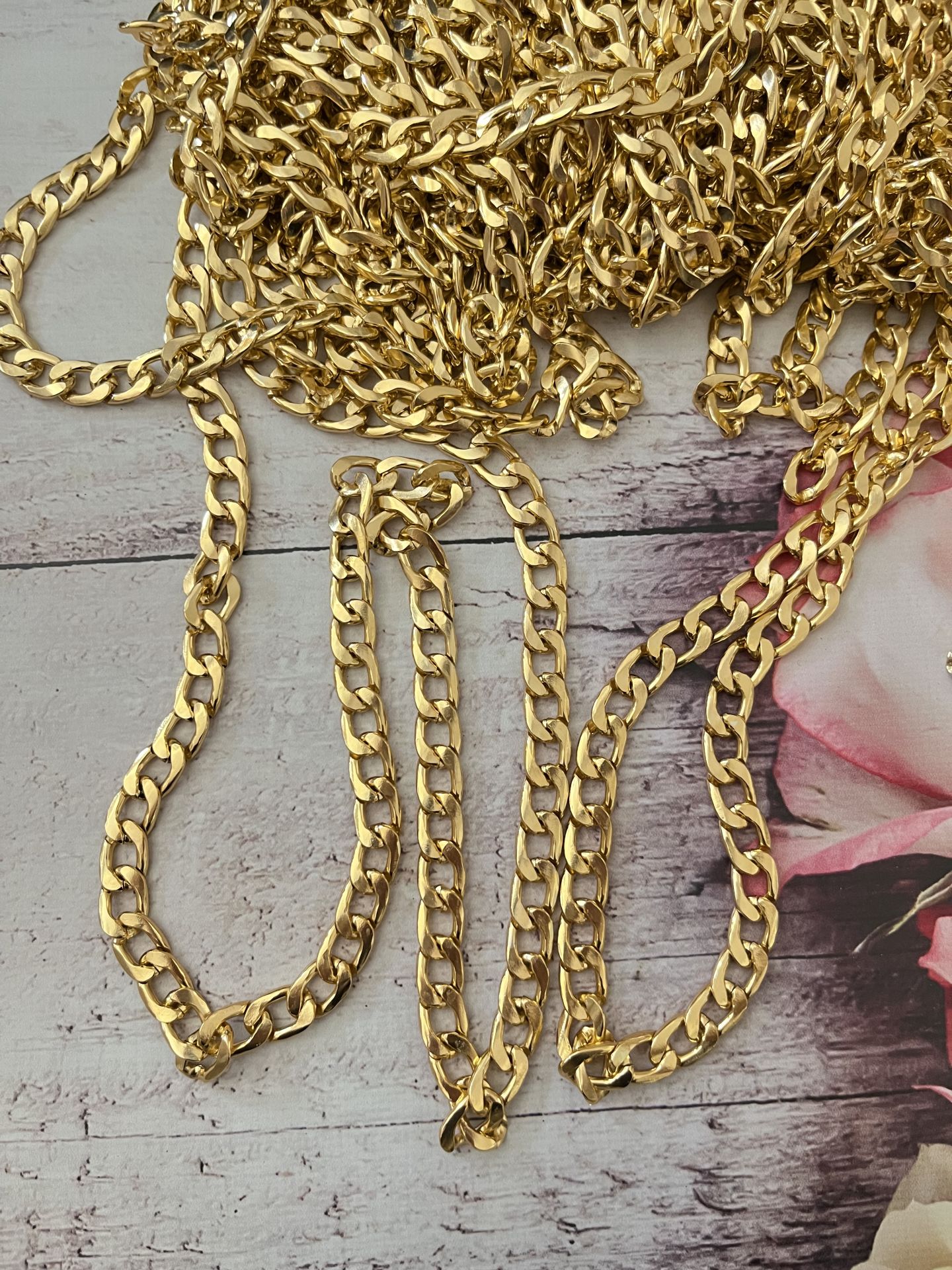 ÇANTA ZİNCİRİ METRELİK GOLD
