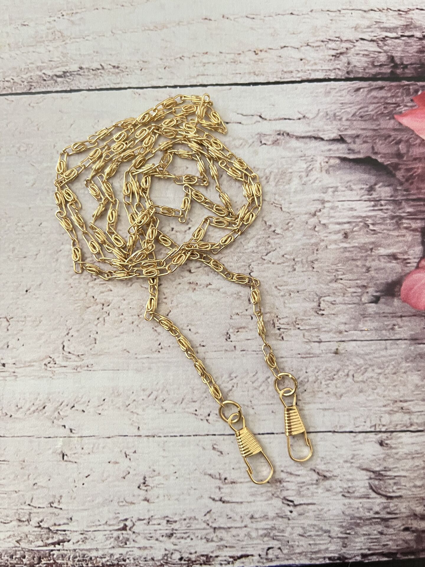 KANCALI ÇANTA ZİNCİRİ 115 CM Gold