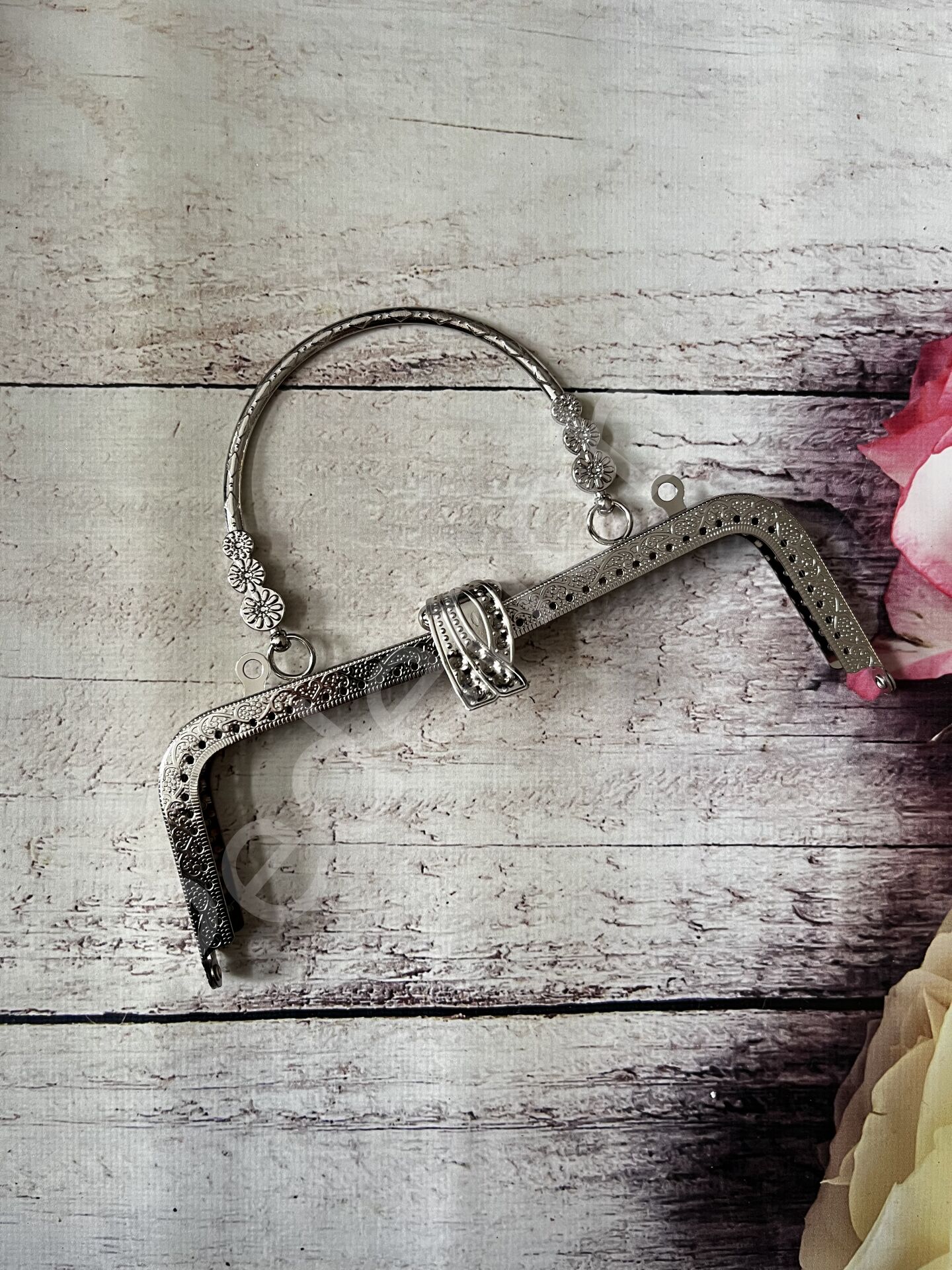 20 CM METAL ÇANTA KLİPS MODEL 3 GÜMÜŞ