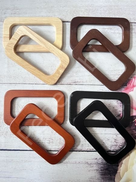 DİKDÖRTGEN MODEL AHŞAP BURS 16 CM 1 ÇİFT