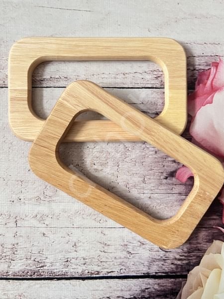 DİKDÖRTGEN MODEL AHŞAP BURS 16 CM 1 ÇİFT