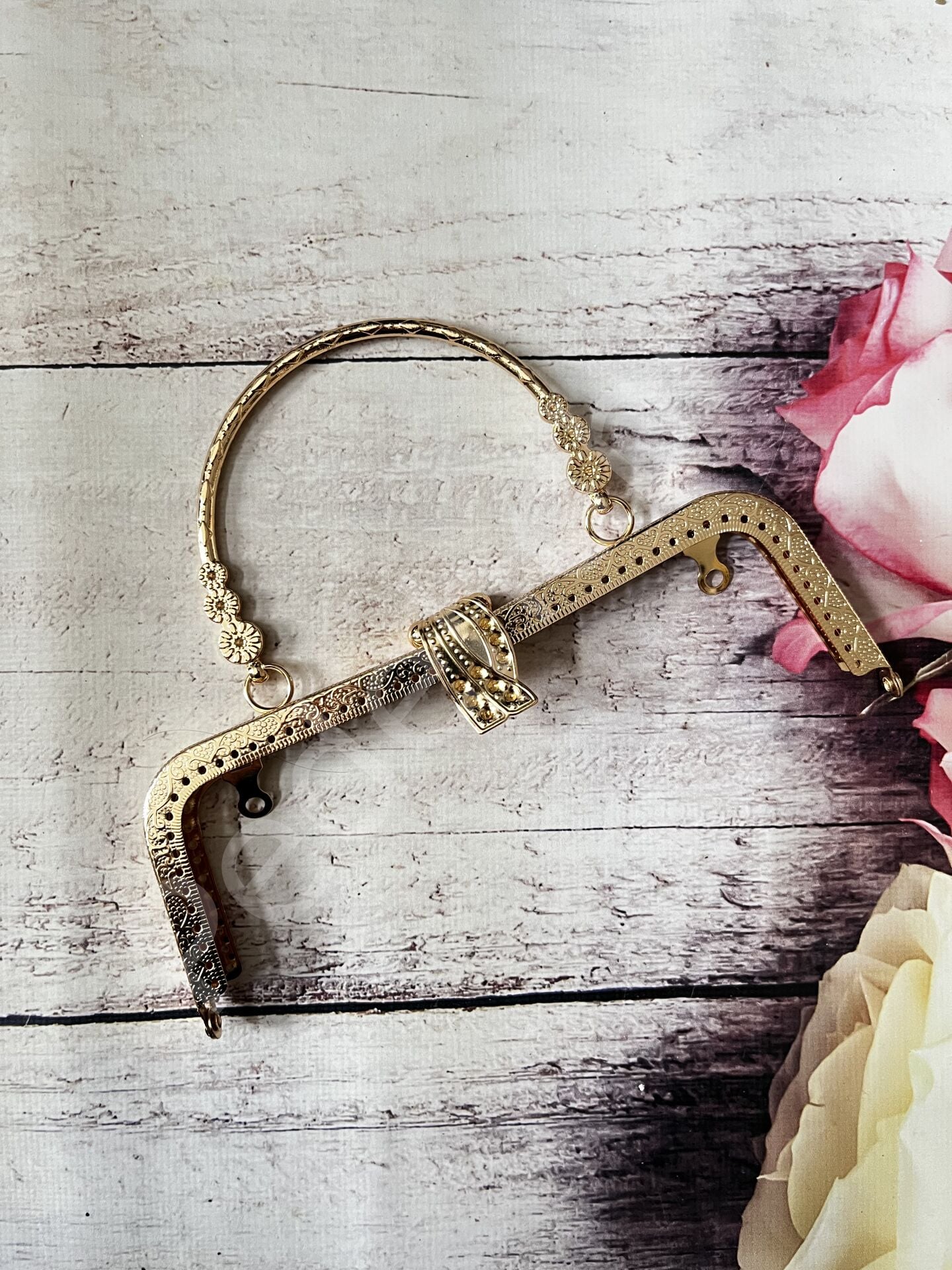 20 CM METAL ÇANTA KLİPS MODEL 3 GOLD