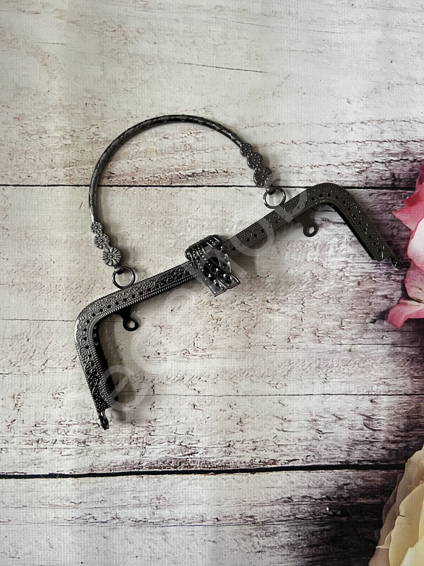20 CM METAL ÇANTA KLİPS MODEL 3 ANTRASİT