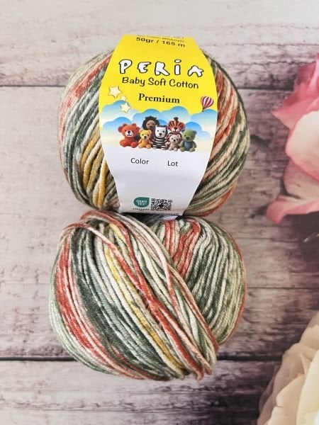 PERİA COTTON EBRULİ YEŞİL