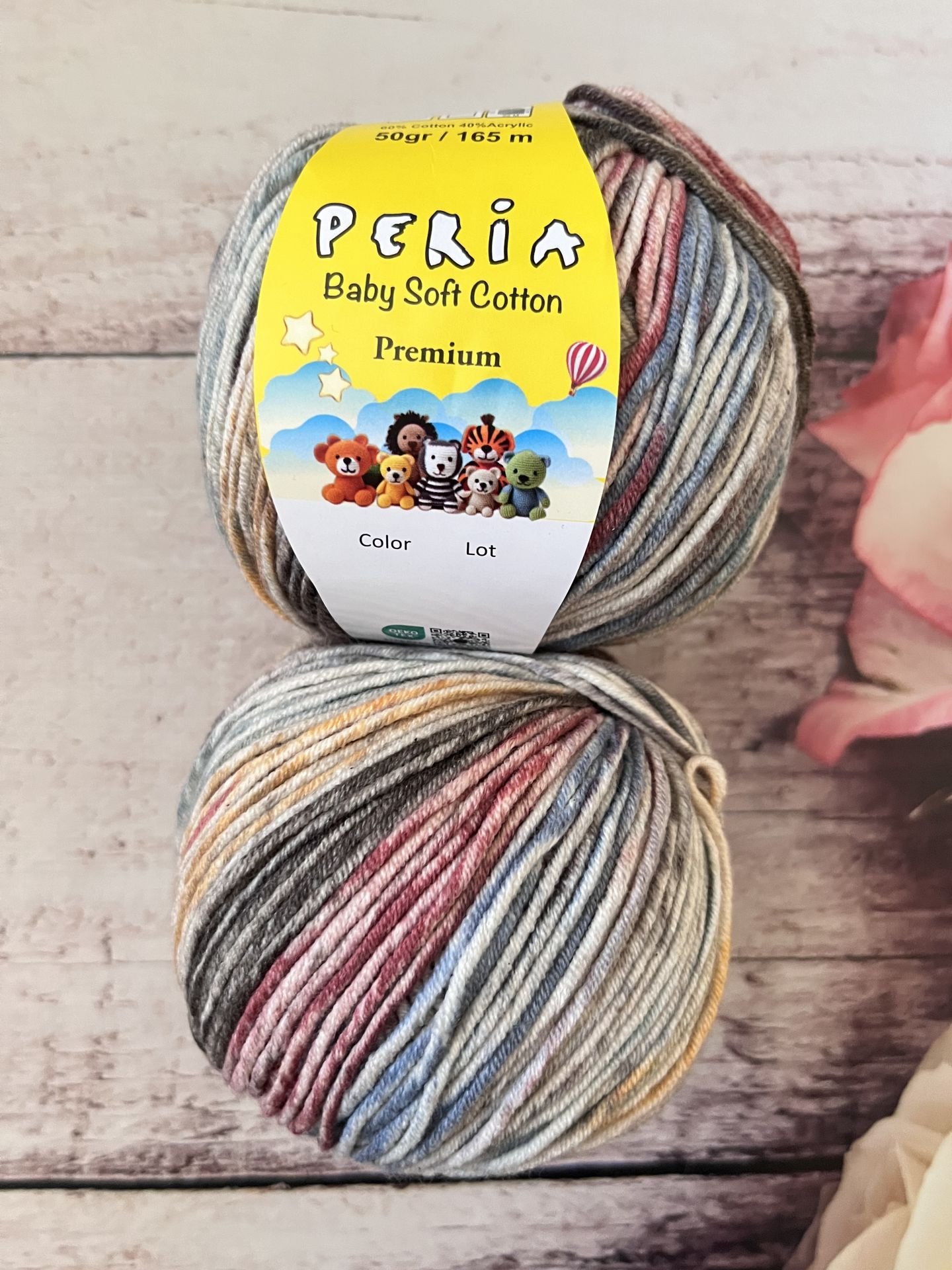 PERİA COTTON EBRULİ RENK 1M