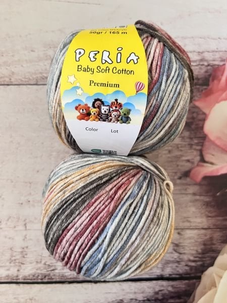 PERİA COTTON EBRULİ RENK 1M