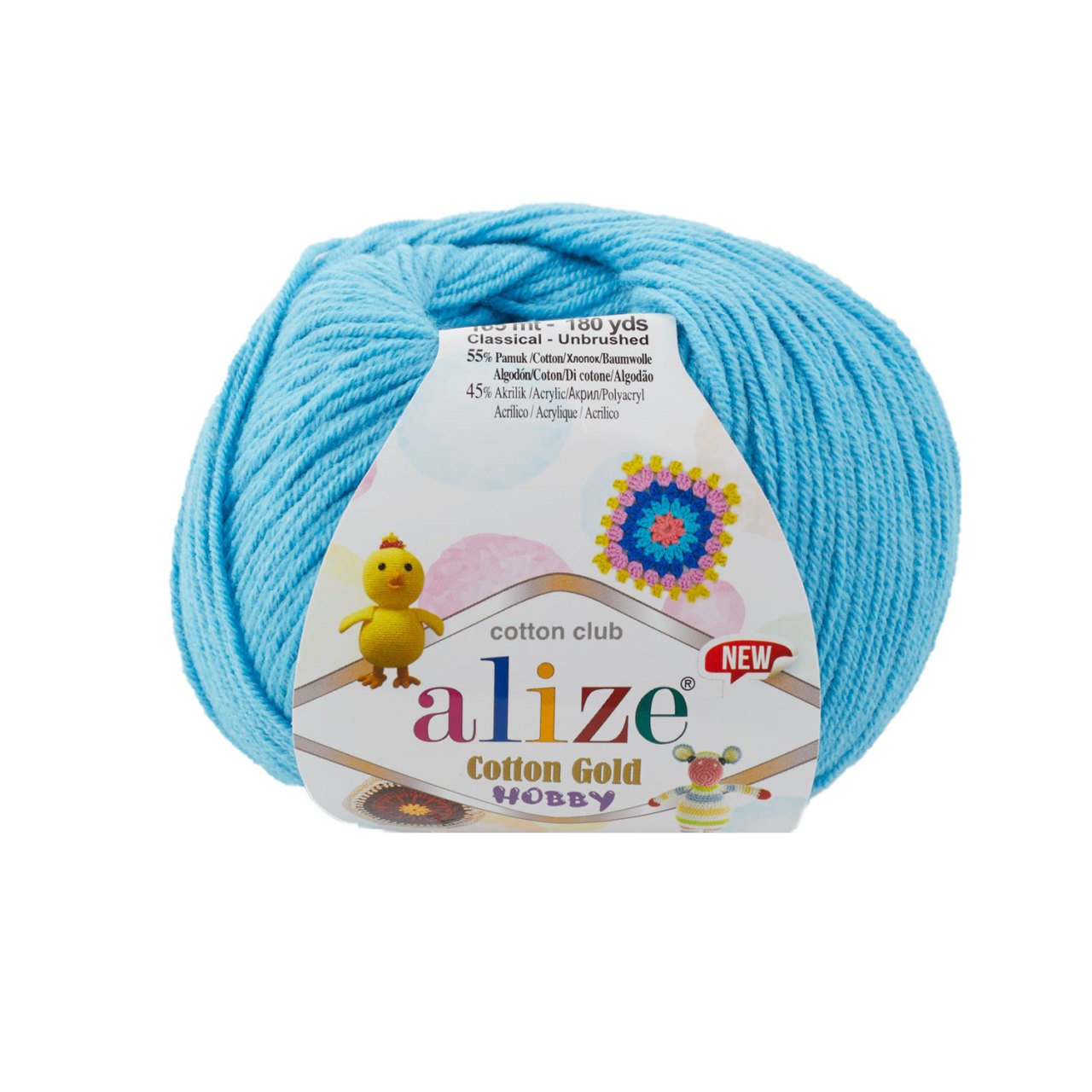 Alize Cotton Gold Hobby 287 Turkuaz
