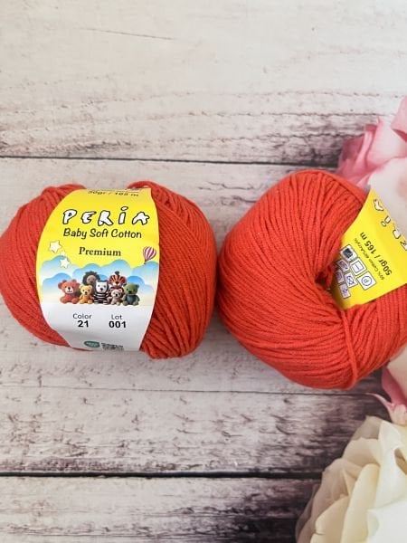 PERİA COTTON PREMİUM 21 KIRMIZI