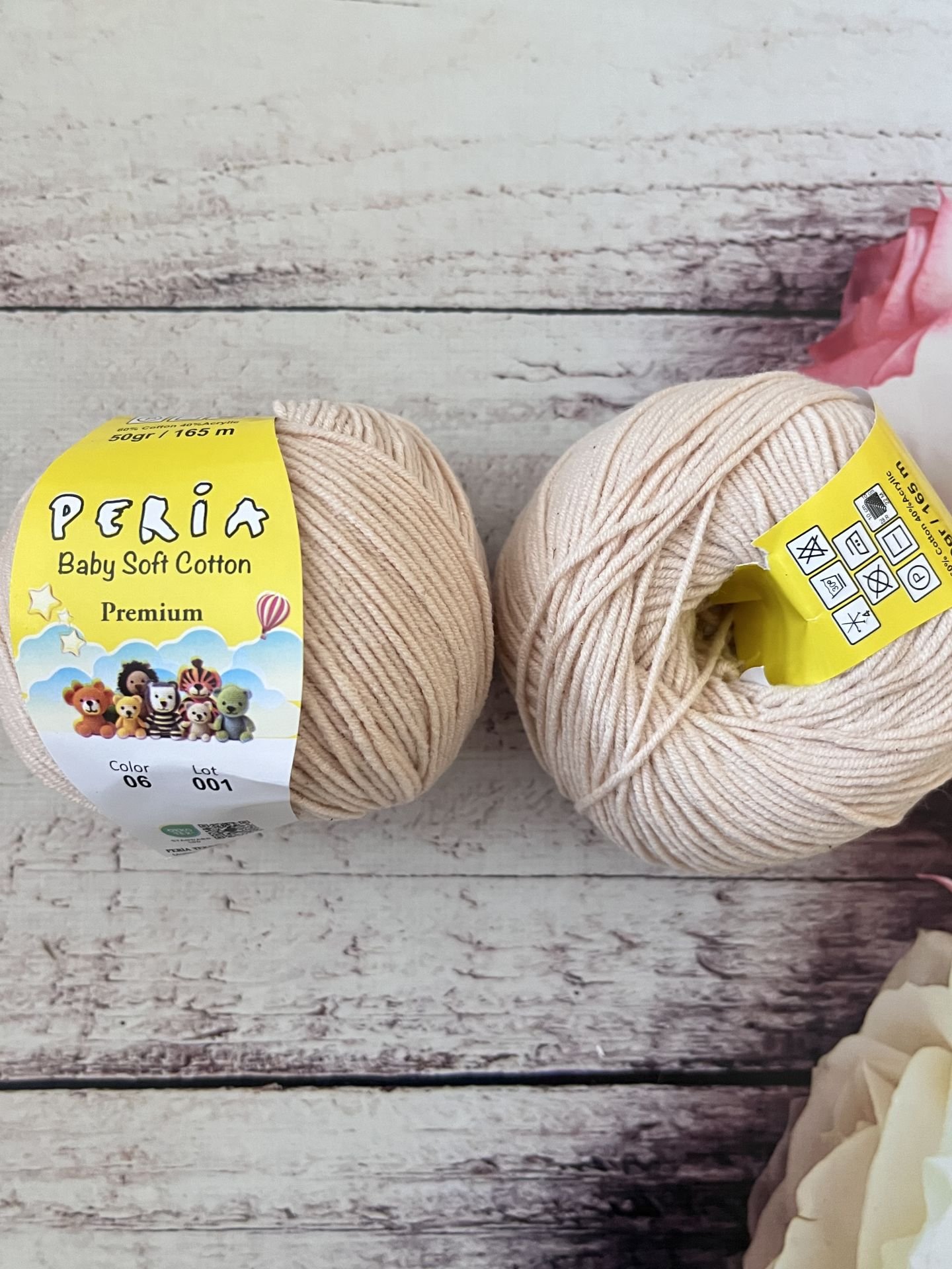 PERİA COTTON PREMİUM 06 PUDRA