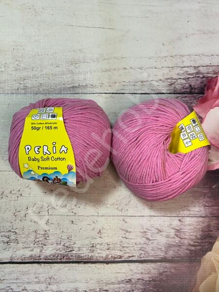 PERİA COTTON PREMİUM 17 PEMBE