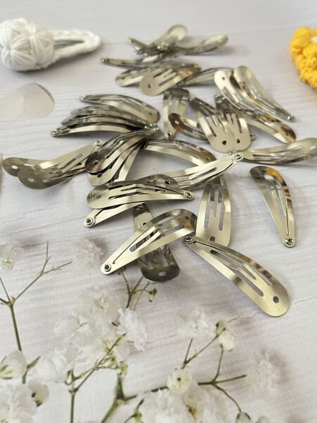 8 CM ÜÇGEN GÜMÜŞ ÇITÇIT TOKA