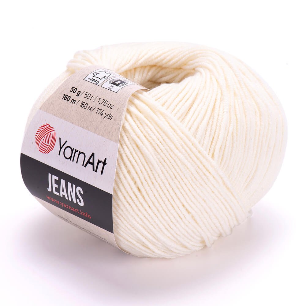 YARNART JEANS 03 KREM