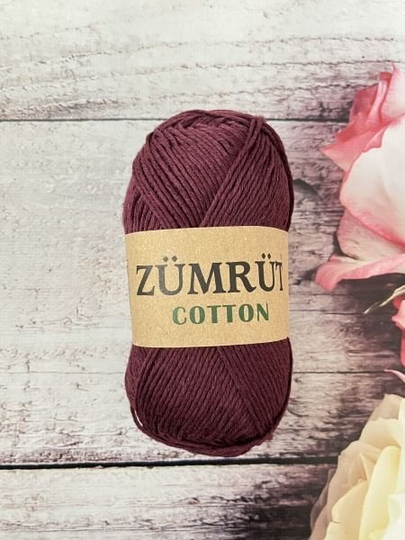 ZÜMRÜT COTTON  KOYU MÜRDÜM