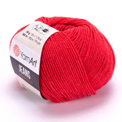 YARNART JEANS 26 KIRMIZI