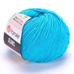 YARNART JEANS 33 KOYU TURKUAZ