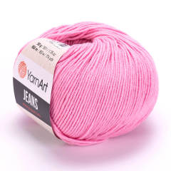 YARNART JEANS 36 PEMBE